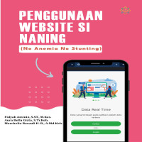 Penggunaan Website  Si Naning : No Anemia No Stunting
