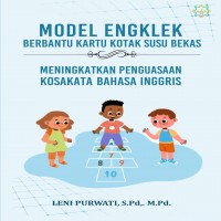 Model engklek berbantu kartu kotak susu bekas
